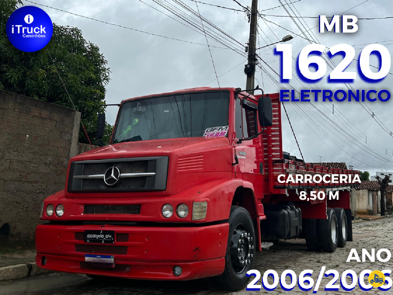 CAMINHAO MERCEDES-BENZ MB 1620 Carga Seca Truck 6x2 iTruck Caminhões VITORIA ESPÍRITO SANTO ES